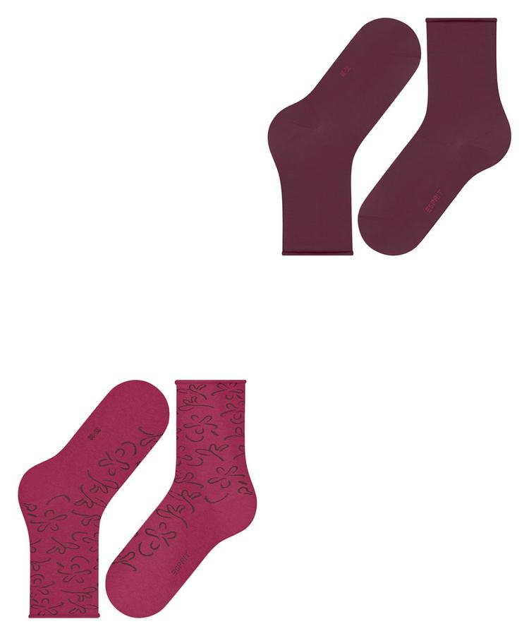 ESPRIT ESPRIT Flower Lines  2-Pack Socken Damen - sortiment (0030) - 2 | SportScheck