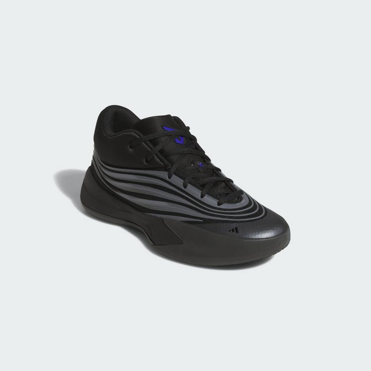 adidas adidas Dame X Schuh Basketballschuhe - Core Black / Iron Metallic / Lucid Blue - 3 | SportScheck