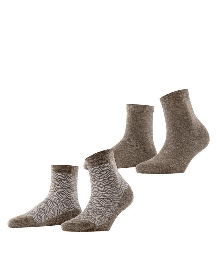 ESPRIT ESPRIT Heart Pattern SSO  2-Pack Socken Damen - sortiment (0020) - 0 | SportScheck