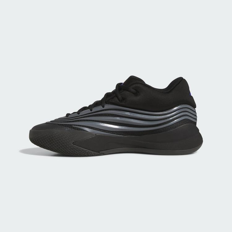 adidas adidas Dame X Schuh Basketballschuhe - Core Black / Iron Metallic / Lucid Blue - 5 | SportScheck