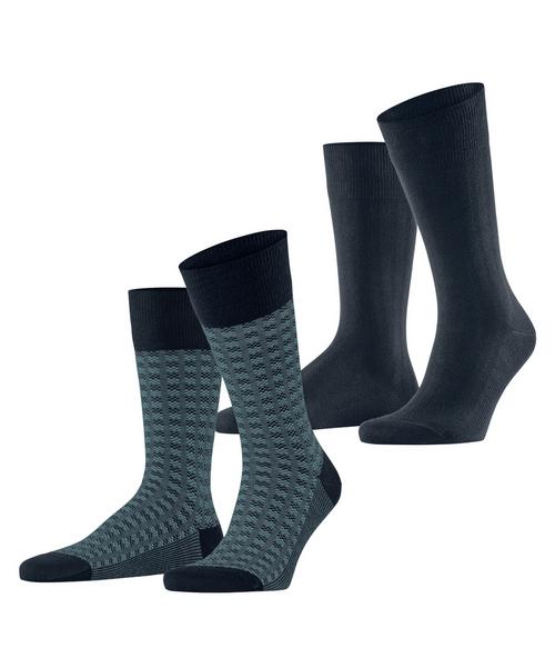 ESPRIT Houndstooth SO  2-Pack Socken Herren