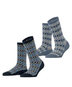 ESPRIT Scandinavian SO  2-Pack Freizeitsocken Damen sortiment (0040)