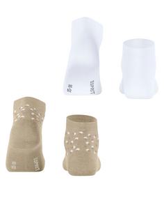 Rückansicht von ESPRIT Eclipse Dots  2-Pack Freizeitsocken Damen sortiment (0040)