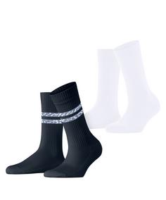 ESPRIT Memphis Rib SO  2-Pack Freizeitsocken Damen sortiment (0040)