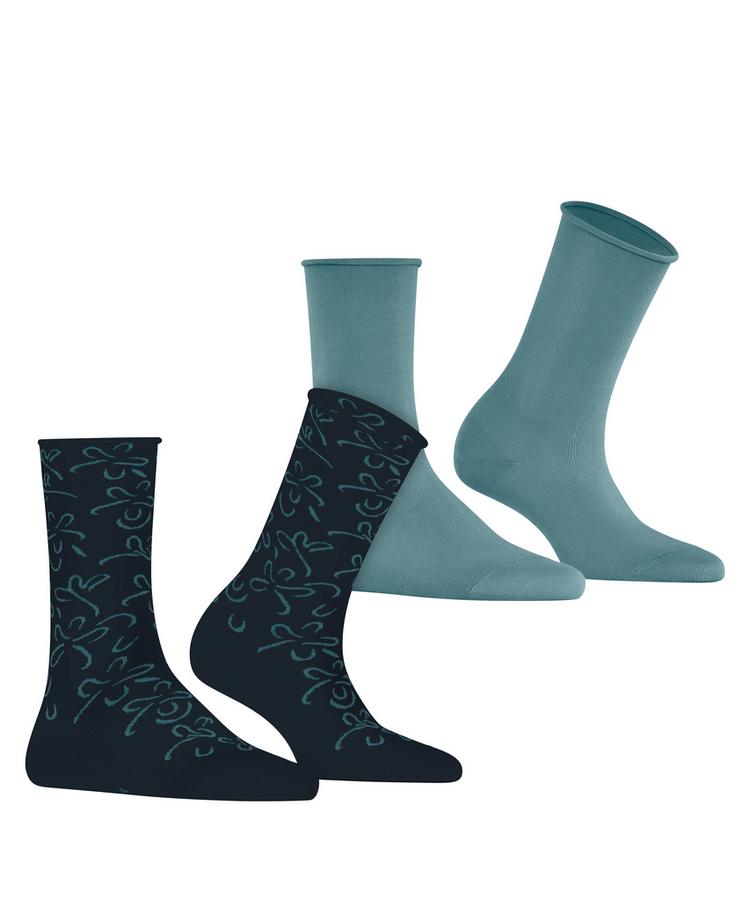 ESPRIT ESPRIT Flower Lines  2-Pack Socken Damen - sortiment (0040) - 0 | SportScheck