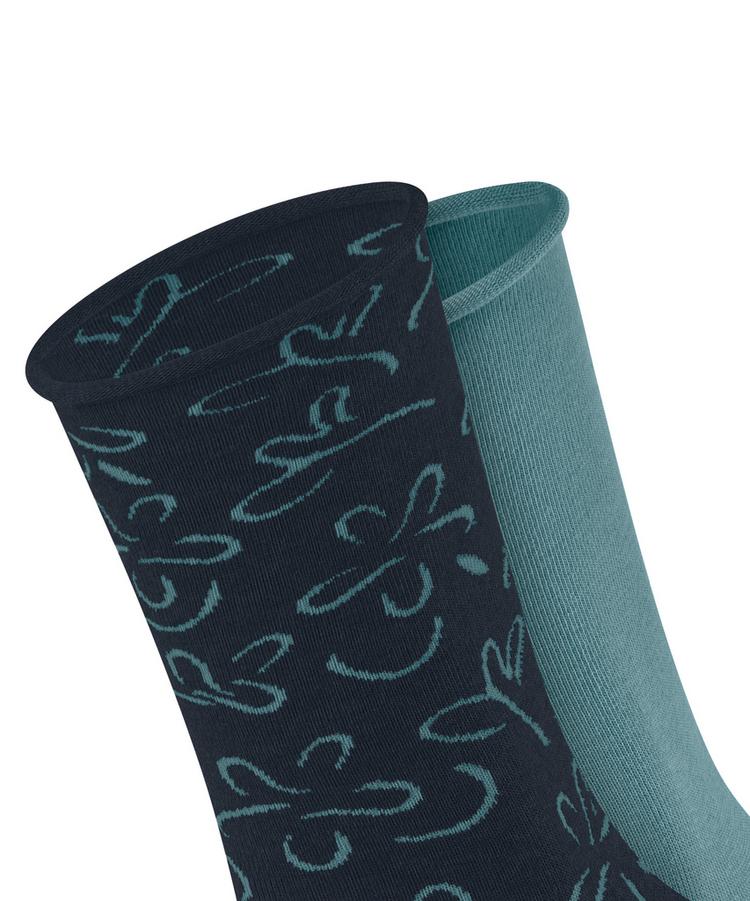 ESPRIT ESPRIT Flower Lines  2-Pack Socken Damen - sortiment (0040) - 1 | SportScheck