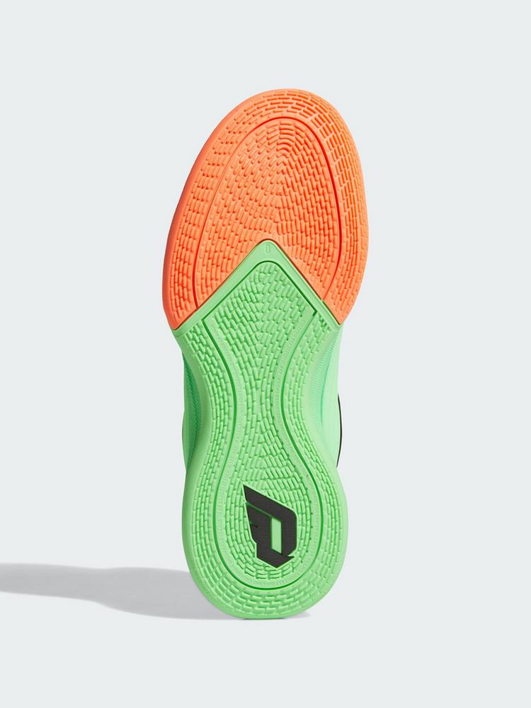 adidas adidas Dame X Schuh Basketballschuhe - Lime Burst / Signal Coral / Blue Burst - 2 | SportScheck