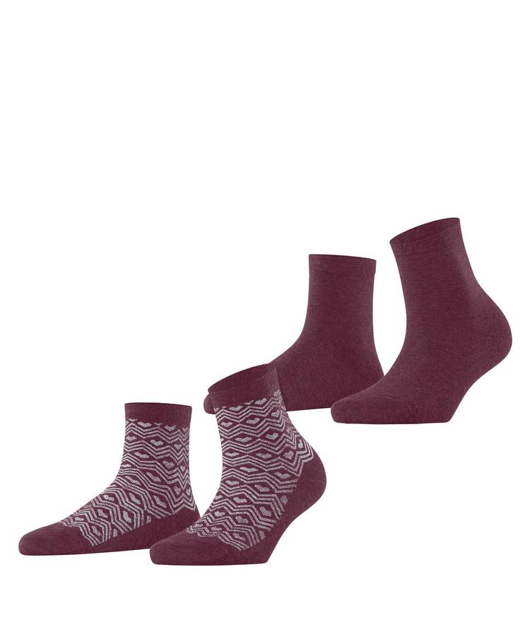 ESPRIT ESPRIT Heart Pattern SSO  2-Pack Socken Damen - sortiment (0030) - 0 | SportScheck
