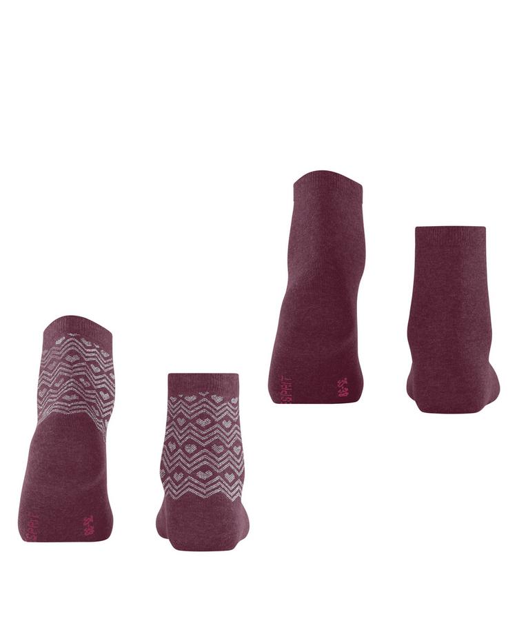 ESPRIT ESPRIT Heart Pattern SSO  2-Pack Socken Damen - sortiment (0030) - 0 | SportScheck