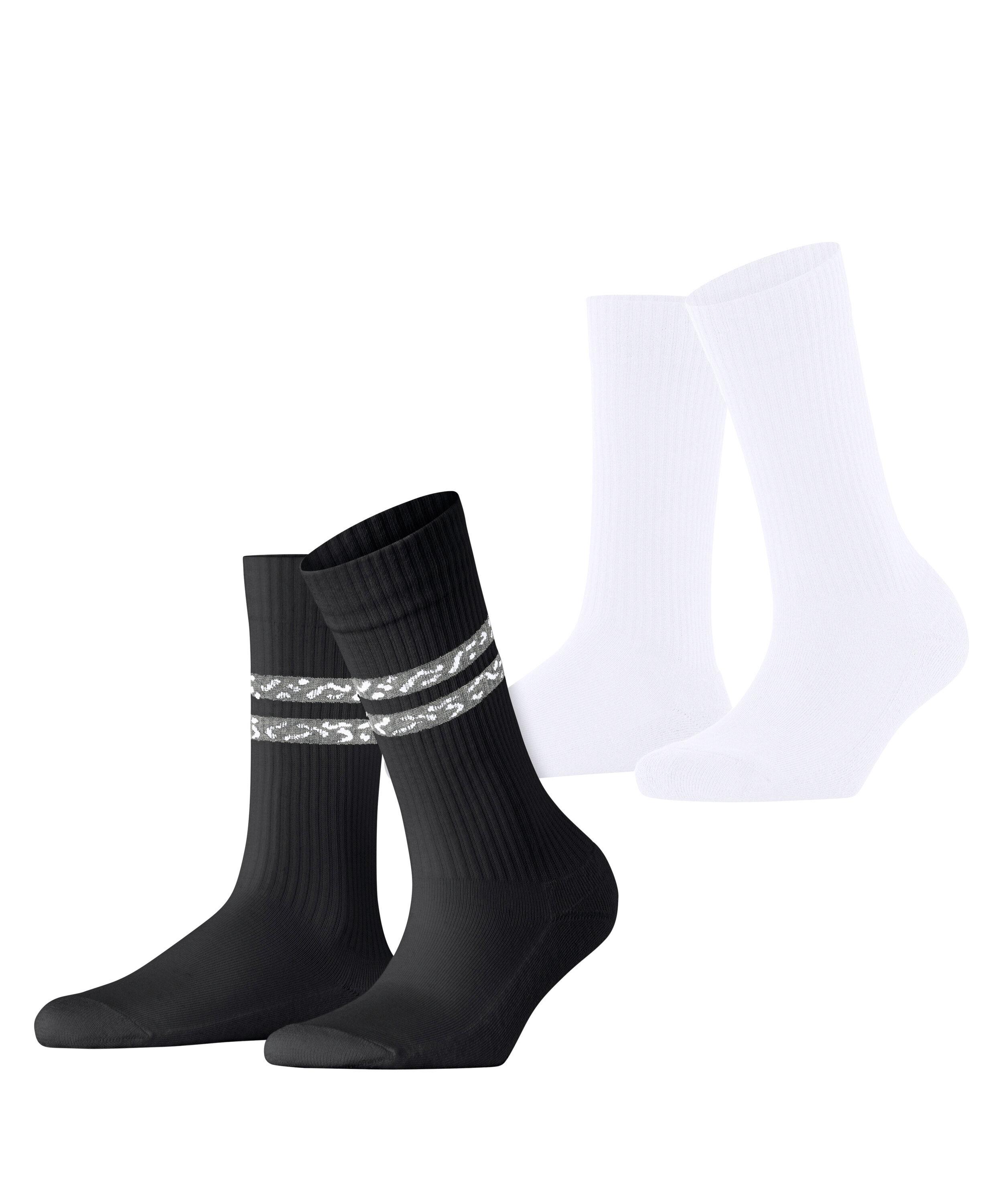 ESPRIT Memphis Rib SO  2-Pack Socken Damen - sortiment (0050)