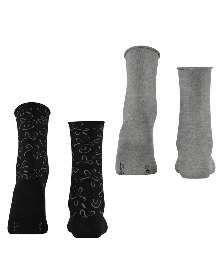 ESPRIT ESPRIT Flower Lines  2-Pack Socken Damen - sortiment (0050) - 0 | SportScheck