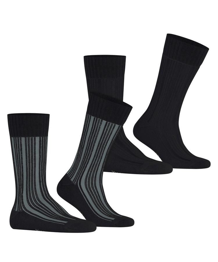 ESPRIT ESPRIT Plush Rib SO  2-Pack Socken Herren - black (3000) - 0 | SportScheck