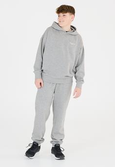 Rückansicht von Les'Arcs Gilpin Sweathose Kinder 1005 Light Grey Melange