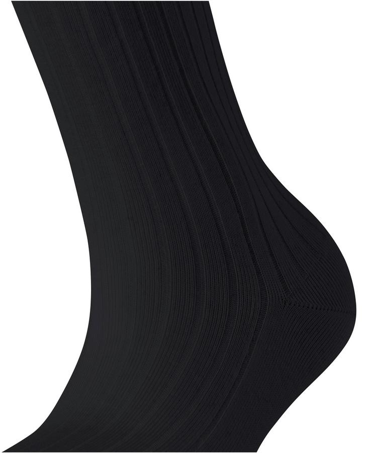 Falke Falke Cotton Rib SO Socken Damen - black (3000) - 1 | SportScheck