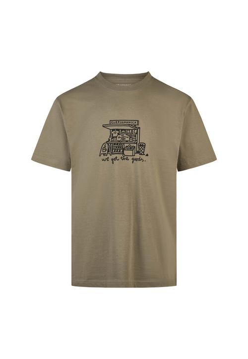 Cleptomanicx Classic Tee Got the Goods Printshirt Herren