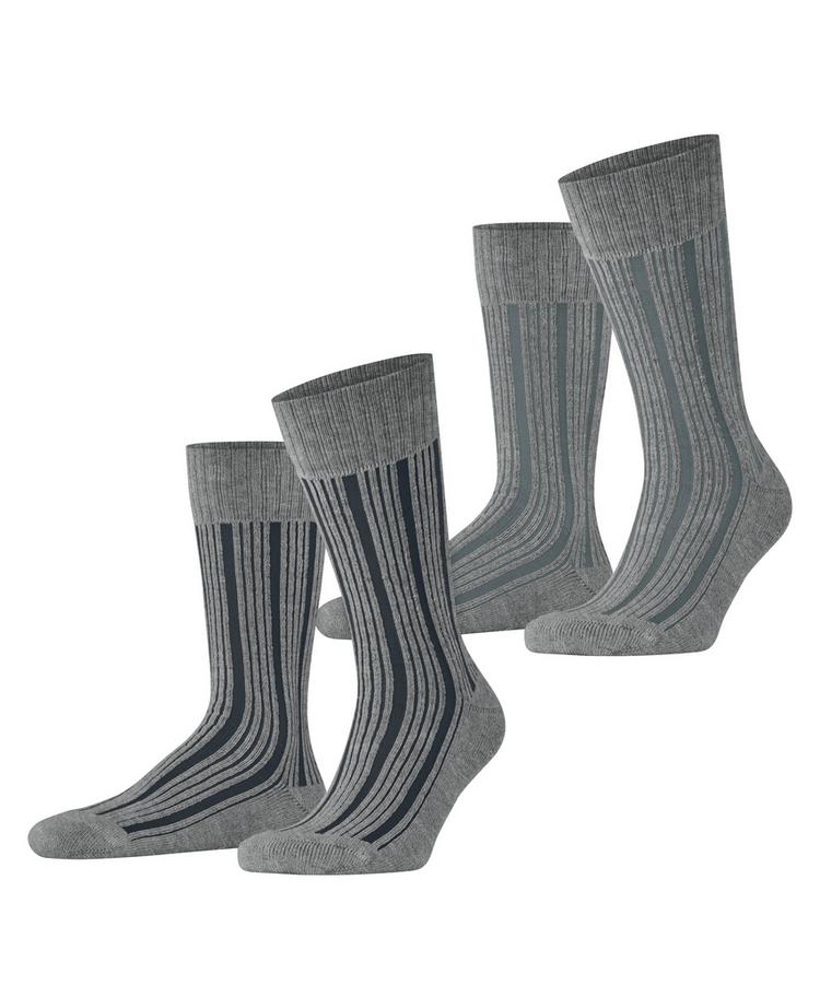 ESPRIT ESPRIT Plush Rib SO  2-Pack Socken Herren - light greymel. (3390) - 0 | SportScheck