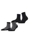 ESPRIT Heart Pattern SSO  2-Pack Socken Damen - sortiment (0050)