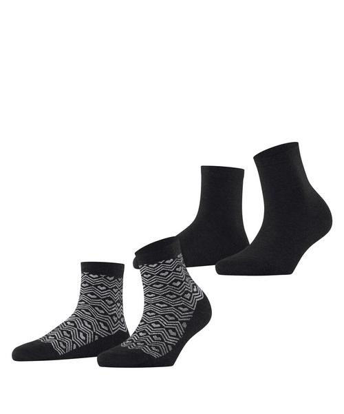 ESPRIT Heart Pattern SSO  2-Pack Socken Damen