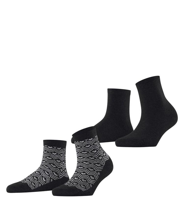 ESPRIT ESPRIT Heart Pattern SSO  2-Pack Socken Damen - sortiment (0050) - 0 | SportScheck