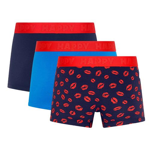Rückansicht von Happy Socks Boxershort Hipster Herren Kisses