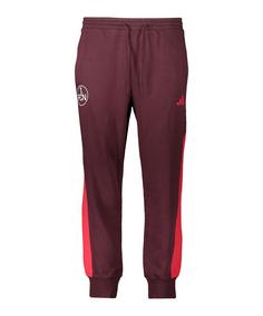 adidas 1. FC Nürnberg Jogginghose Trainingshose rot