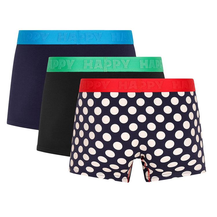 Happy Socks Happy Socks Boxershort Unterhose Herren - Navy Big Dot - 0 | SportScheck