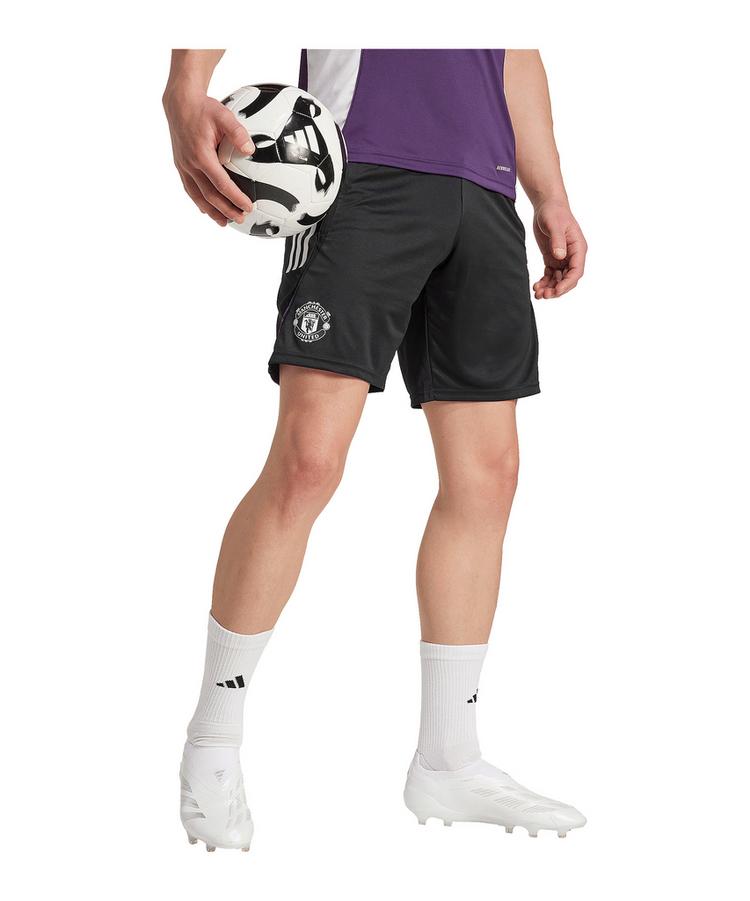 adidas adidas Manchester United Competition Short Fu&szlig;ballshorts Herren - schwarzlila - 2 | SportScheck