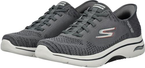 Rückansicht von Skechers Sneaker Sneaker Herren Grau