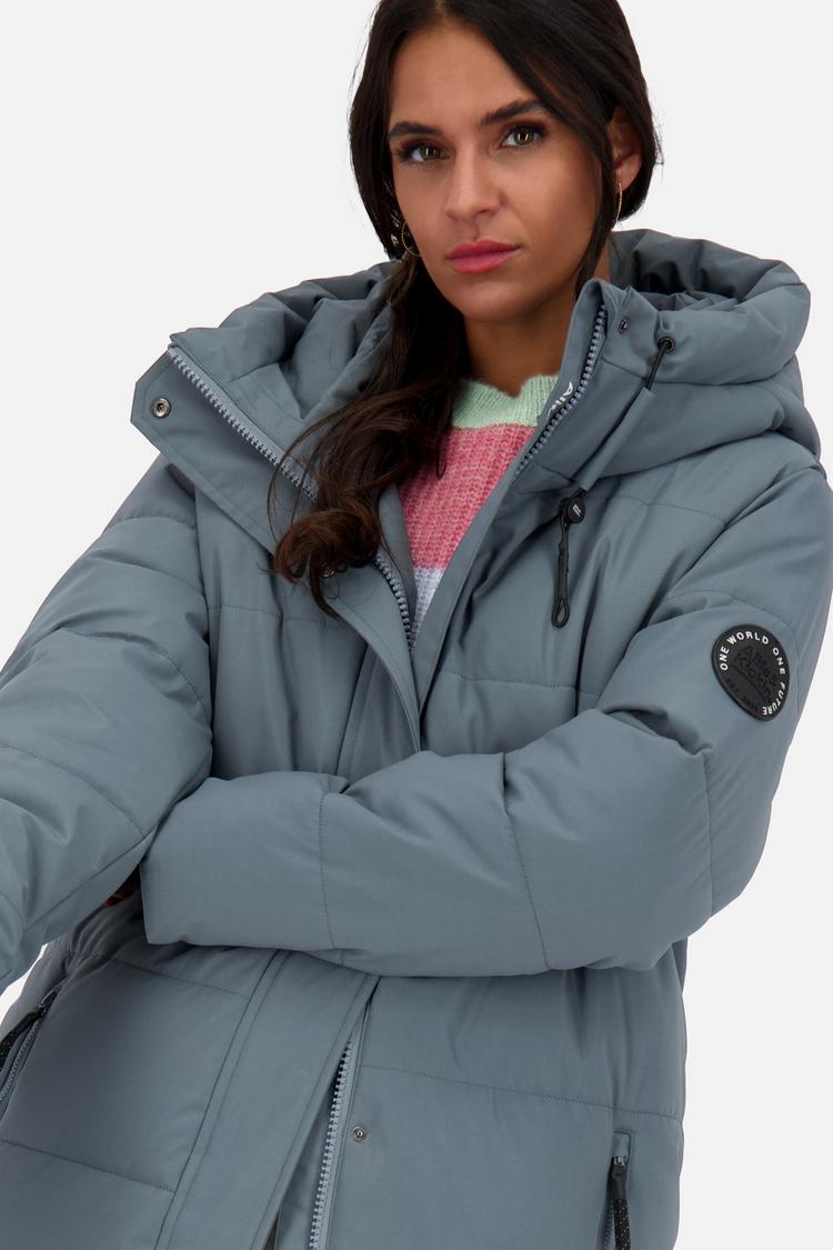 ALIFE AND KICKIN ALIFE AND KICKIN KATIA STEPPMANTEL Parka Damen - petrol - 3 | SportScheck