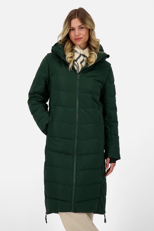Rückansicht von ALIFE AND KICKIN NELLIE STEPPMANTEL Parka Damen green