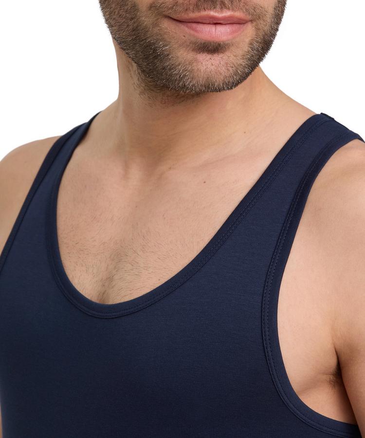 Falke Falke UW Tank Top CO/EL m Funktionstop Herren - midnight (6366) - 4 | SportScheck