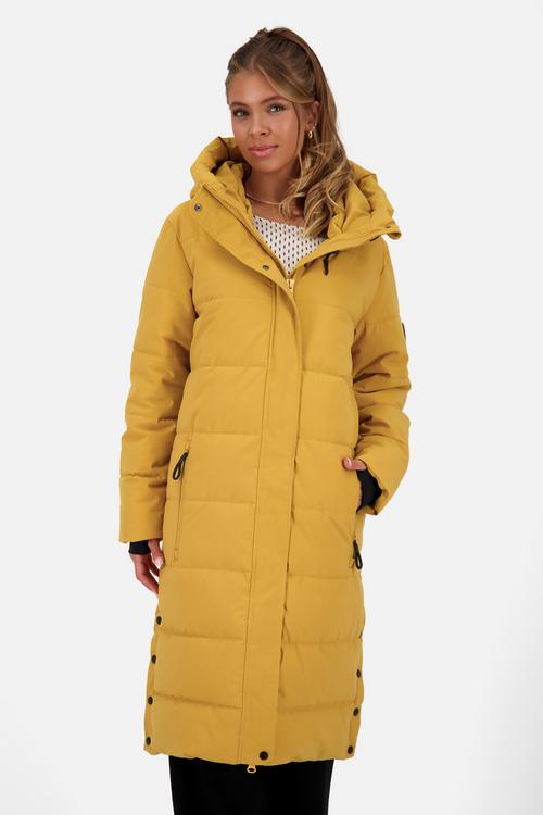 Rückansicht von ALIFE AND KICKIN KATIA STEPPMANTEL Parka Damen yellow