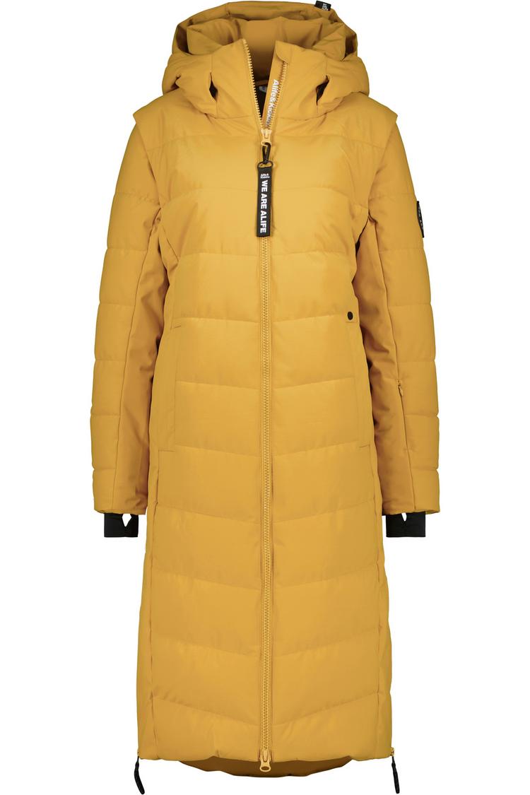 ALIFE AND KICKIN ALIFE AND KICKIN NELLIE STEPPMANTEL Parka Damen - yellow - 0 | SportScheck