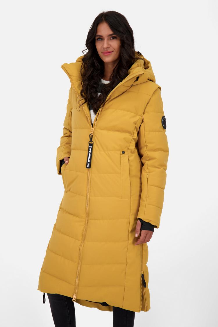 ALIFE AND KICKIN ALIFE AND KICKIN NELLIE STEPPMANTEL Parka Damen - yellow - 4 | SportScheck