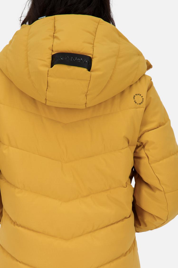 ALIFE AND KICKIN ALIFE AND KICKIN NELLIE STEPPMANTEL Parka Damen - yellow - 5 | SportScheck