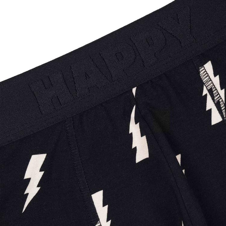 Happy Socks Happy Socks Boxershort Unterhose Herren - Black and White - 4 | SportScheck