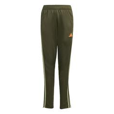 adidas Tiro 25 Essentials Kids Trainingshose Trainingshose Kinder Night Cargo / Tent Green / Impact Orange