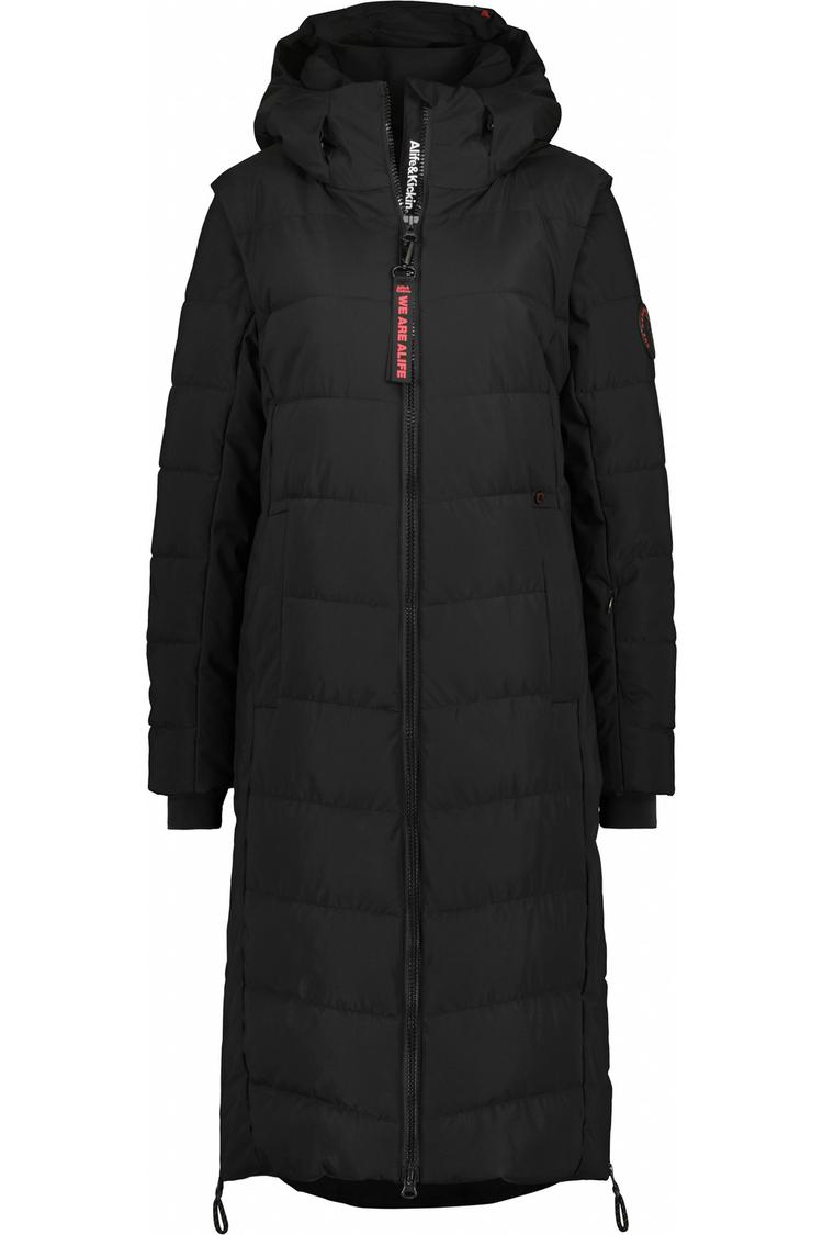 ALIFE AND KICKIN ALIFE AND KICKIN NELLIE STEPPMANTEL Parka Damen - black - 0 | SportScheck