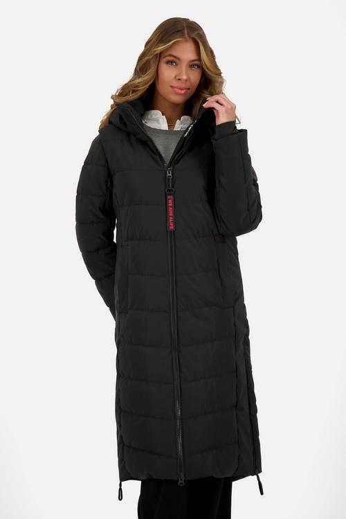 Rückansicht von ALIFE AND KICKIN NELLIE STEPPMANTEL Parka Damen black