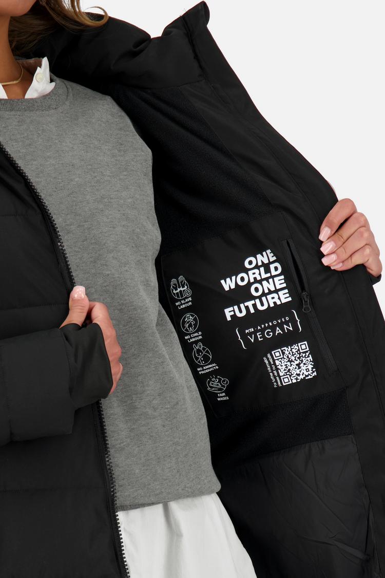 ALIFE AND KICKIN ALIFE AND KICKIN NELLIE STEPPMANTEL Parka Damen - black - 3 | SportScheck