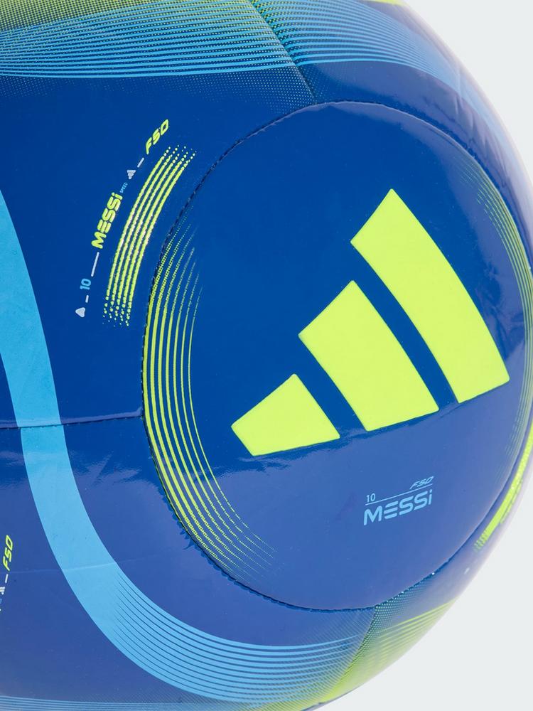 adidas adidas Messi Club Ball Fu&szlig;ball - Silver Metallic / Lucid Red / Black - 1 | SportScheck