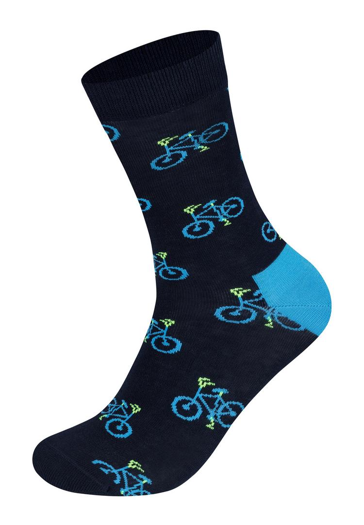 Happy Socks Happy Socks Bike, Checked Stripe and Mountain Bike Socken - Multicolor - 0 | SportScheck
