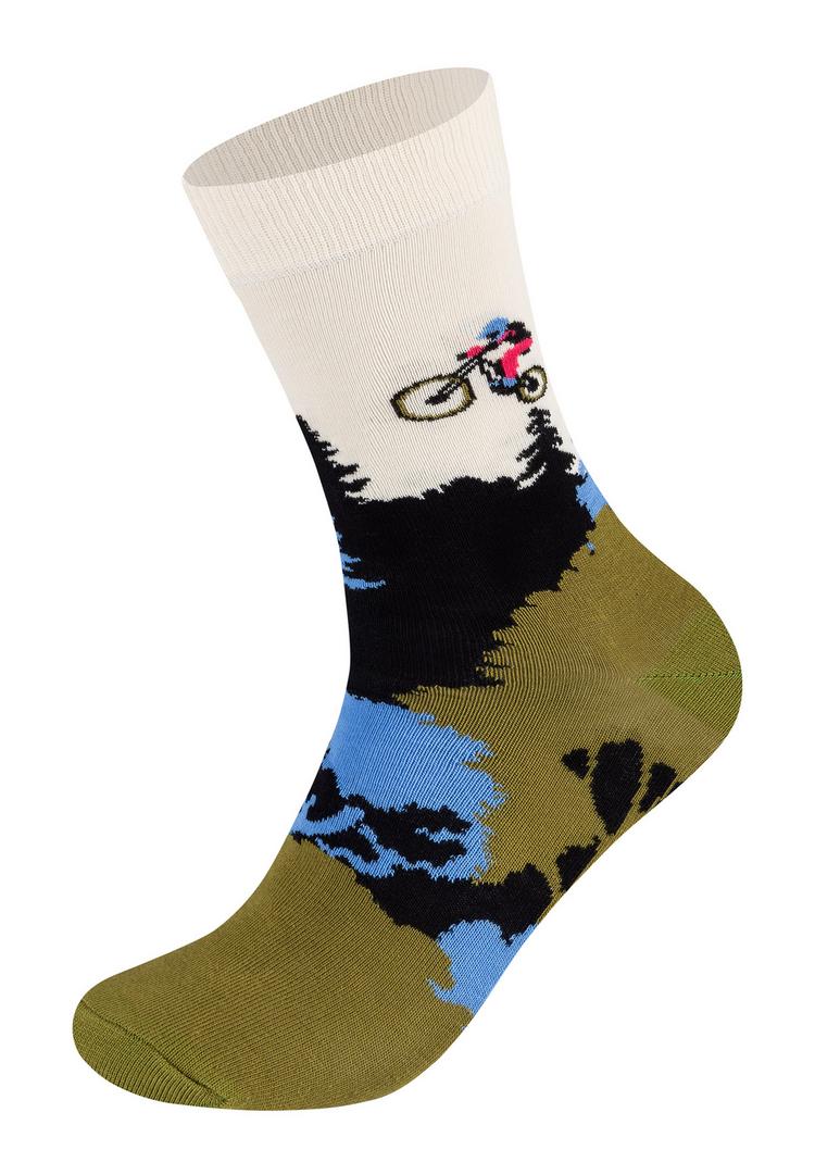 Happy Socks Happy Socks Bike, Checked Stripe and Mountain Bike Socken - Multicolor - 1 | SportScheck