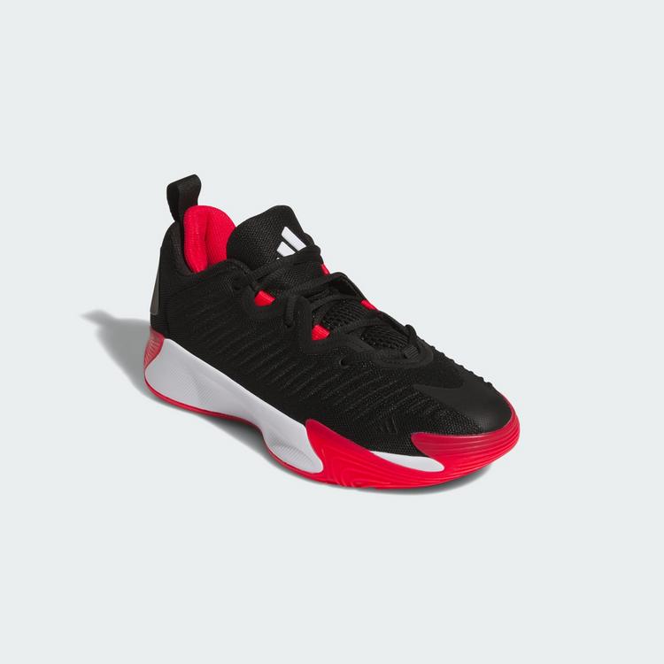 adidas adidas adidas Initiation Schuh Basketballschuhe - Core Black / Cloud White / Pure Ruby - 3 | SportScheck