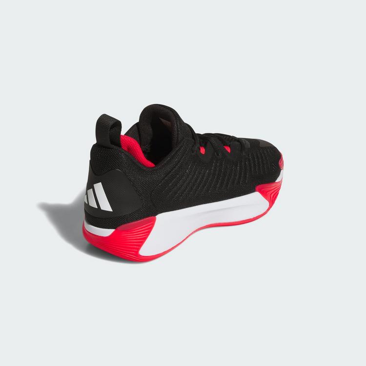 adidas adidas adidas Initiation Schuh Basketballschuhe - Core Black / Cloud White / Pure Ruby - 4 | SportScheck