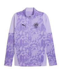 PUMA FC St. Pauli Training 1/4 Zip Sweatshirt Funktionssweatshirt Herren - lila