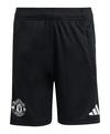 adidas Manchester United Competition Short Kids Fu&szlig;ballshorts Kinder - schwarzlila
