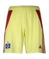 adidas Hamburger SV Torwartshort 2025/2026 Fu&szlig;ballshorts Herren - gelb