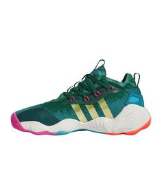 Rückansicht von adidas Trae Young 3 Hallenschuhe Herren gruengold