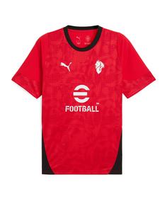 PUMA AC Mailand Trainingsshirt Fanshirt Herren rot